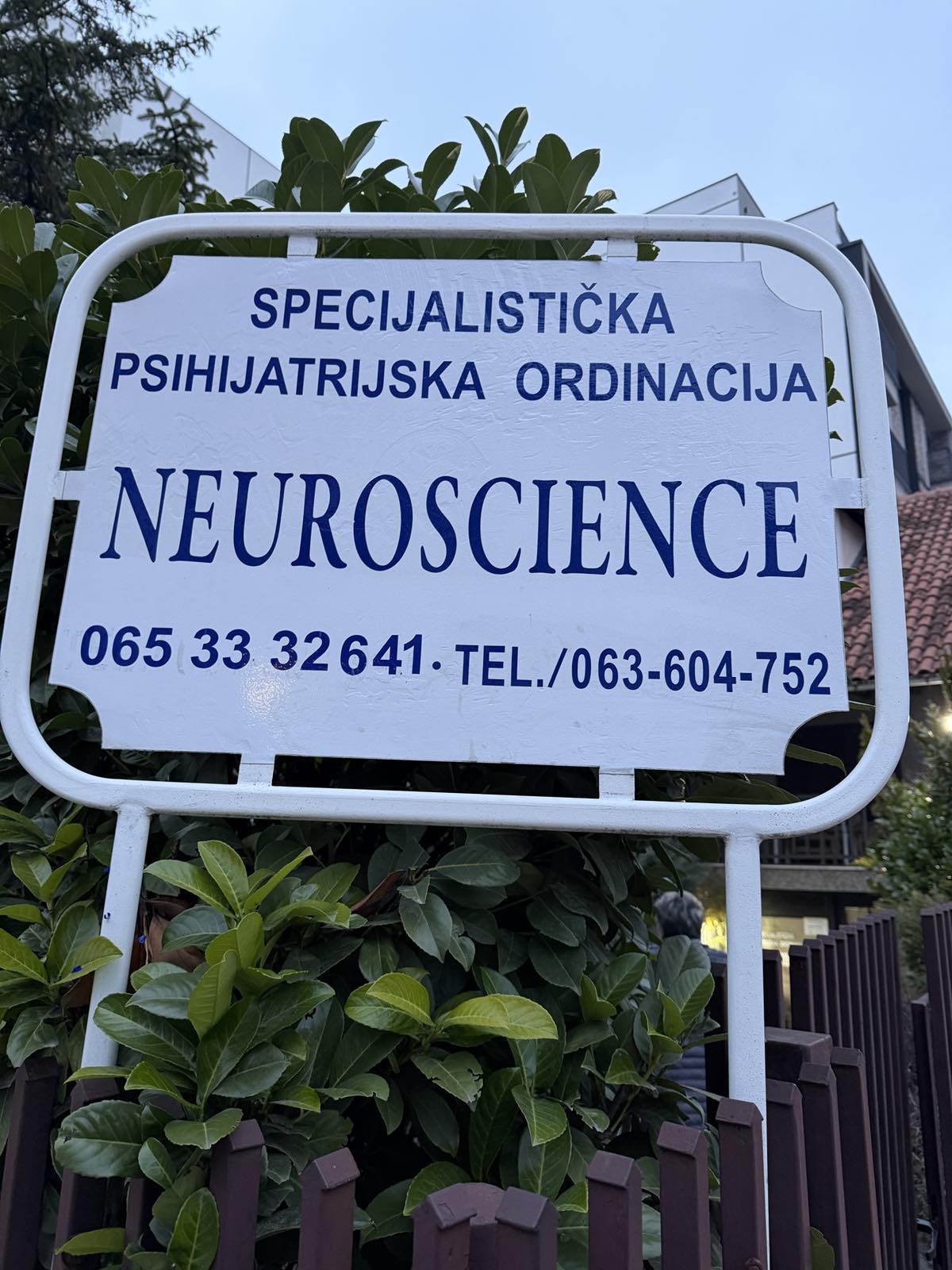 psihijatrijske zdravstvene usluge